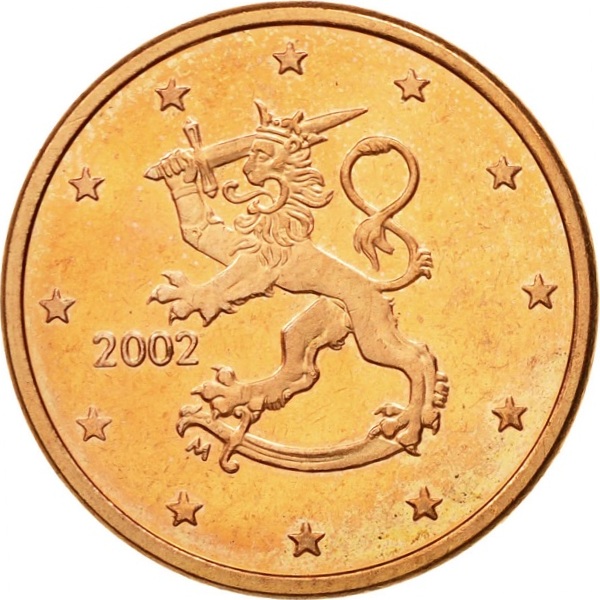 Финляндия 5 Евро цент