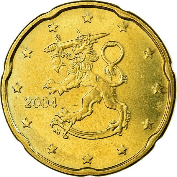 Финляндия 20 Евро цент