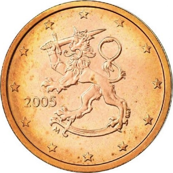 Финляндия 2 Евро цент