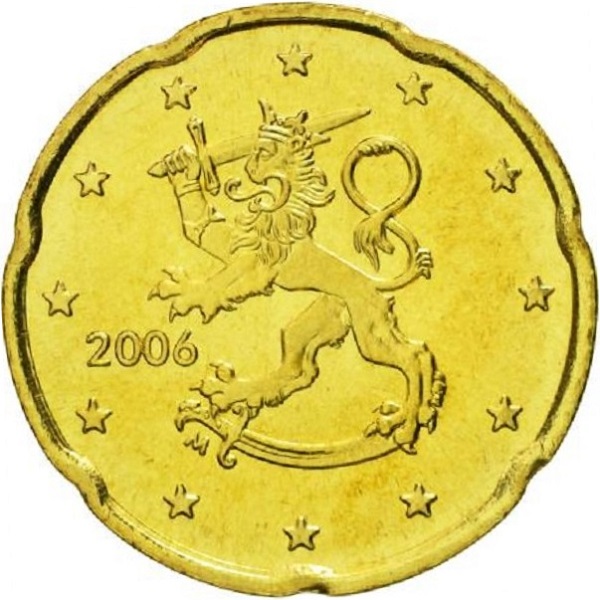 Финляндия 20 Евро цент