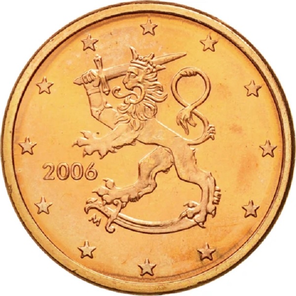 Финляндия 5 Евро цент