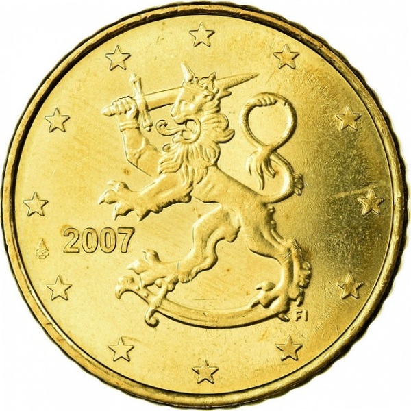 Финляндия 50 Евро цент