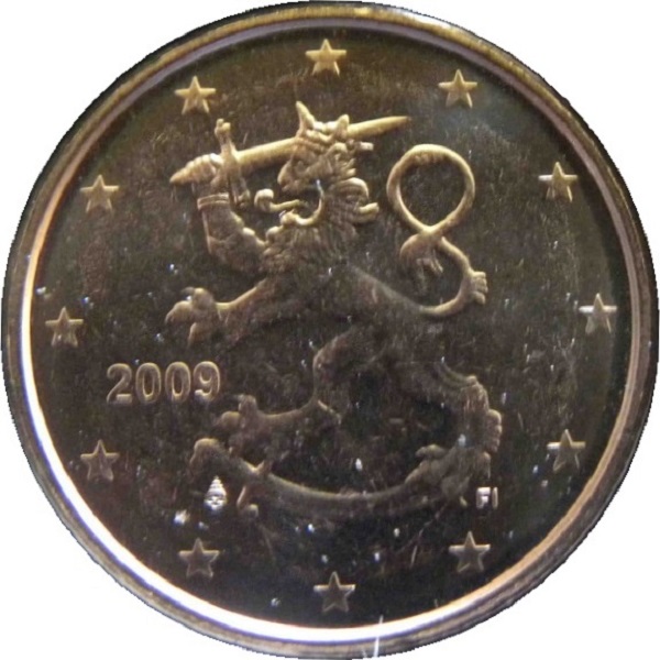 Финляндия 1 Евро цент