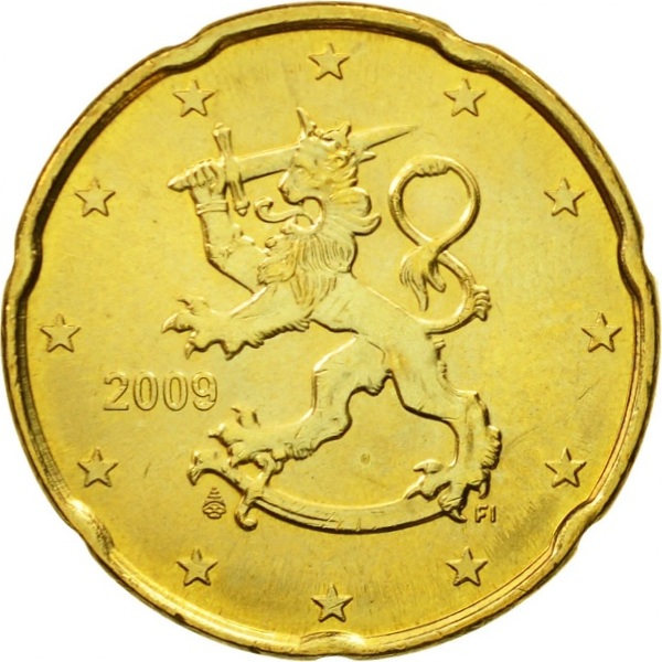 Финляндия 20 Евро цент