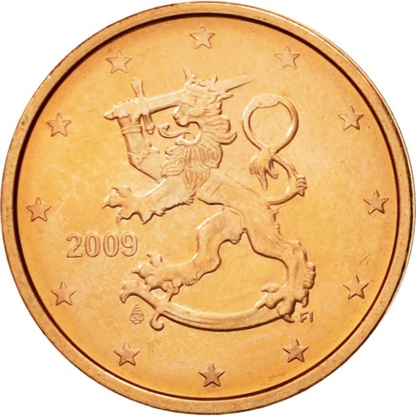 Финляндия 2 Евро цент