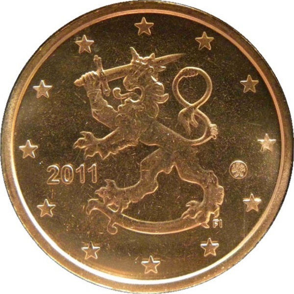 Финляндия 2 Евро цент