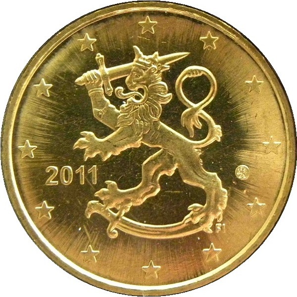 Финляндия 50 Евро цент