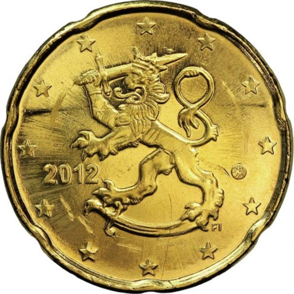 Финляндия 20 Евро цент