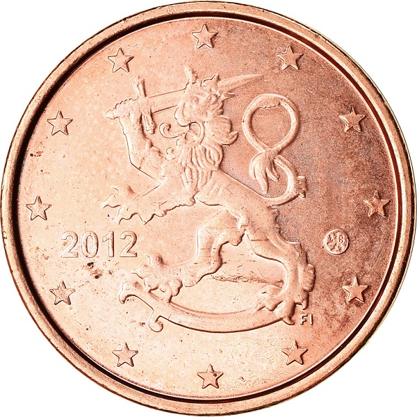 Финляндия 2 Евро цент