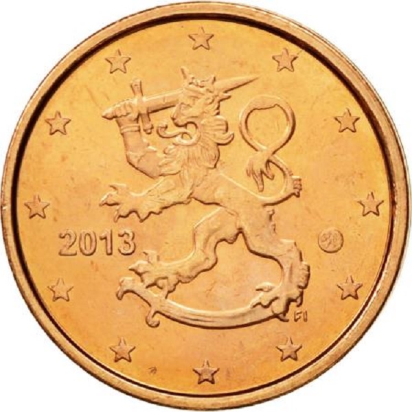 Финляндия 2 Евро цент