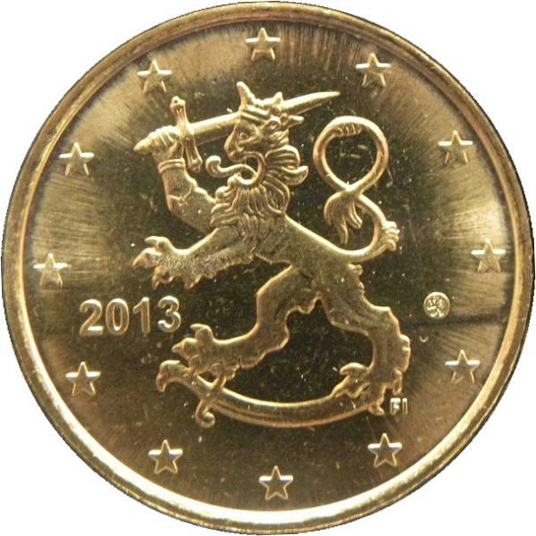 Финляндия 50 Евро цент