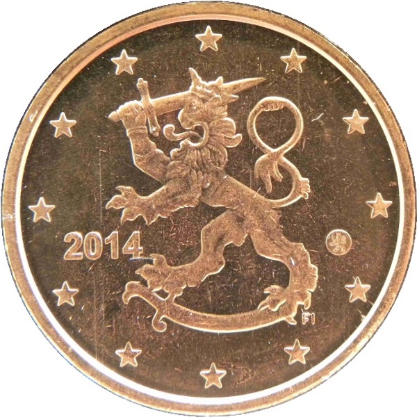 Финляндия 2 Евро цент