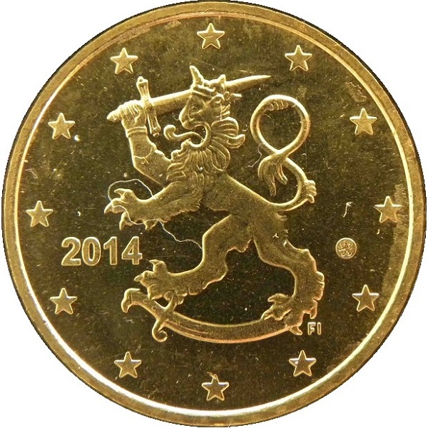 Финляндия 50 Евро цент