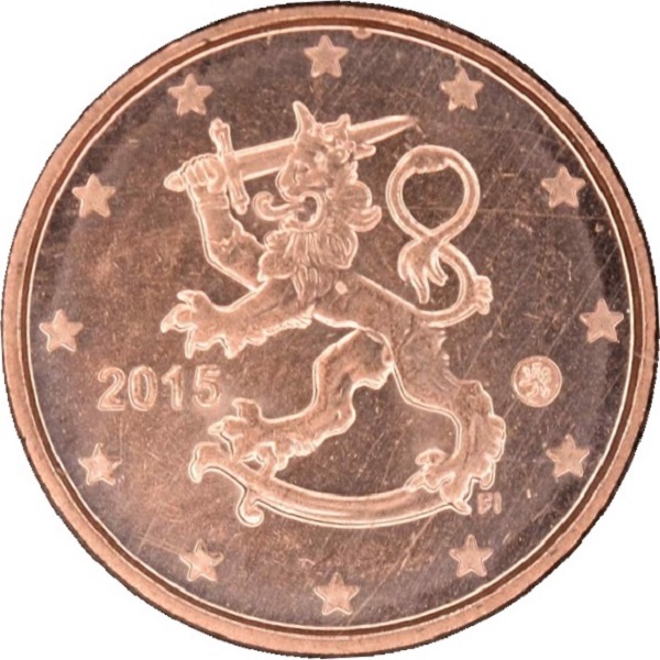 Финляндия 1 Евро цент