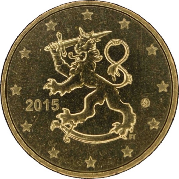 Финляндия 50 Евро цент