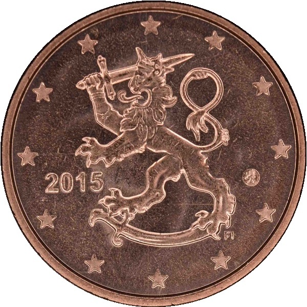 Финляндия 5 Евро цент