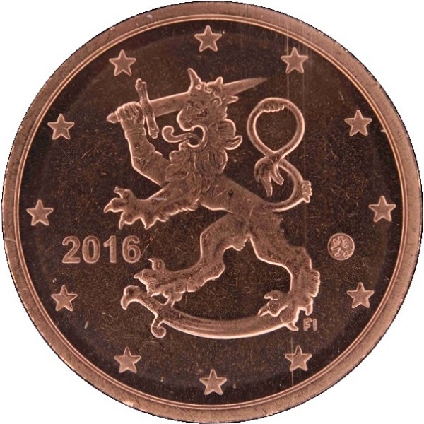 Финляндия 2 Евро цент