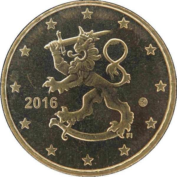 Финляндия 50 Евро цент