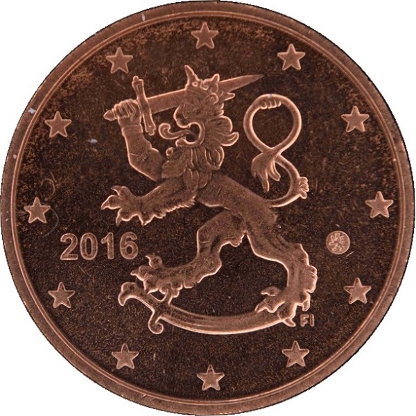 Финляндия 5 Евро цент