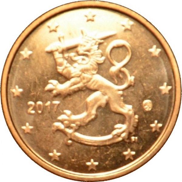 Финляндия 5 Евро цент