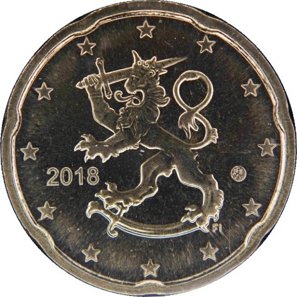 Финляндия 20 Евро цент