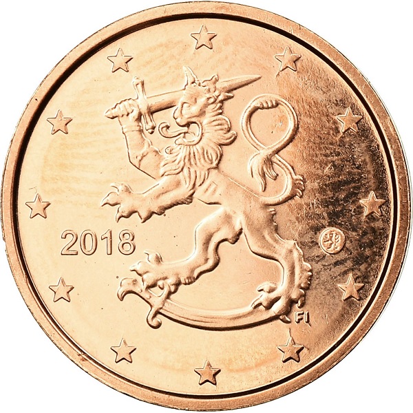 Финляндия 2 Евро цент