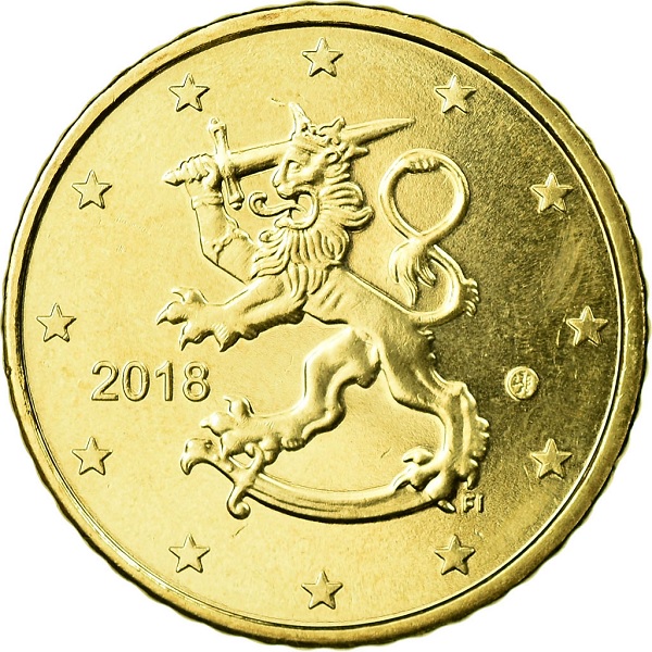 Финляндия 50 Евро цент