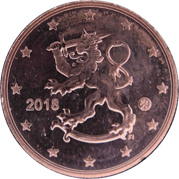 Финляндия 5 Евро цент