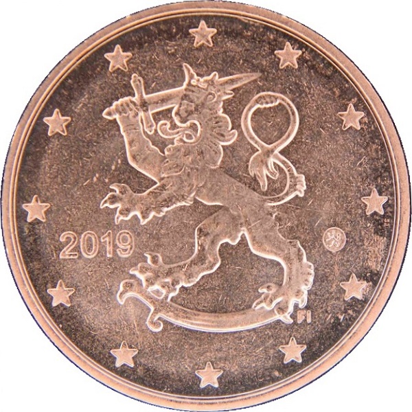 Финляндия 5 Евро цент