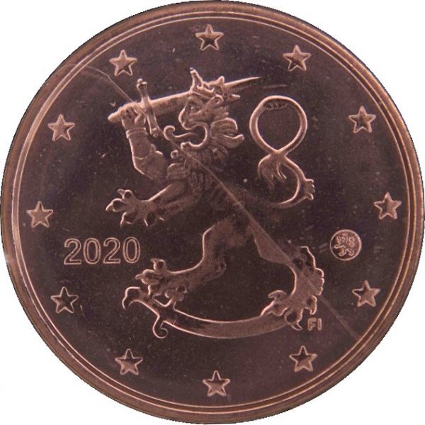 Финляндия 1 Евро цент