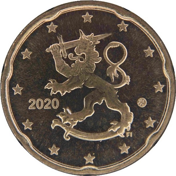 Финляндия 20 Евро цент