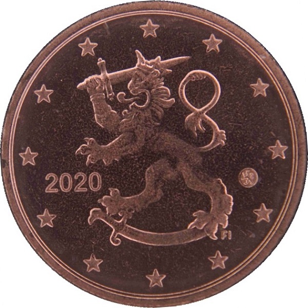 Финляндия 2 Евро цент