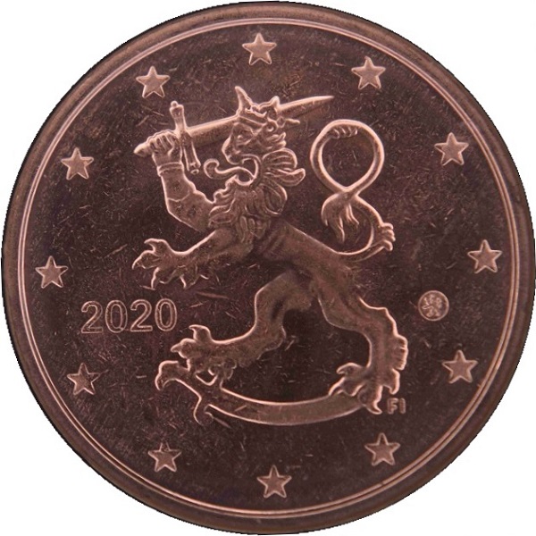 Финляндия 5 Евро цент