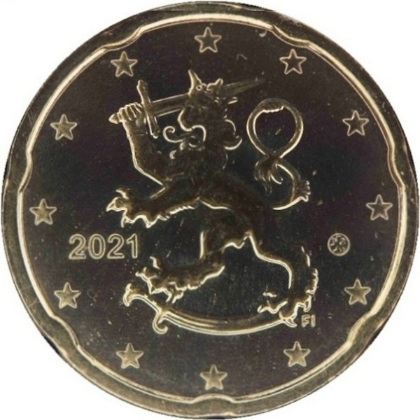 Финляндия 20 Евро цент