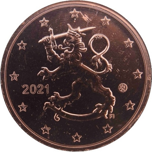 Финляндия 5 Евро цент