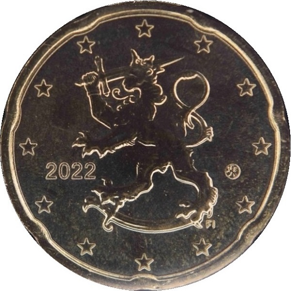 Финляндия 20 Евро цент