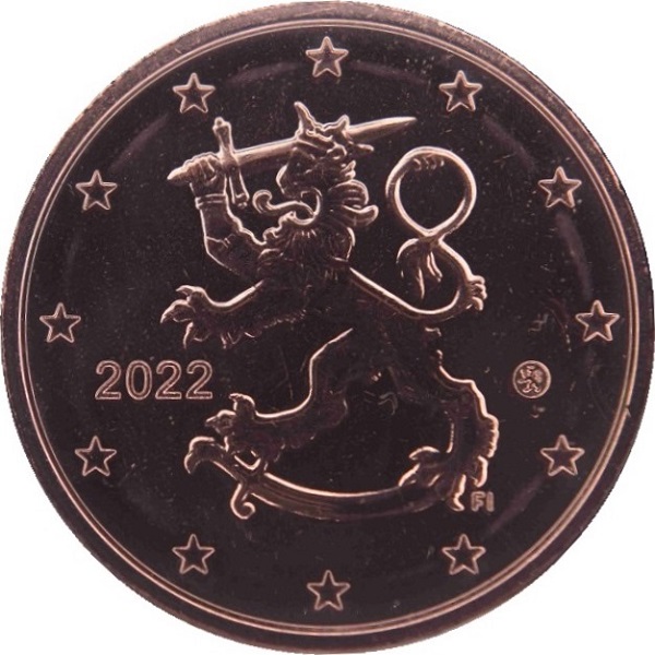 Финляндия 5 Евро цент