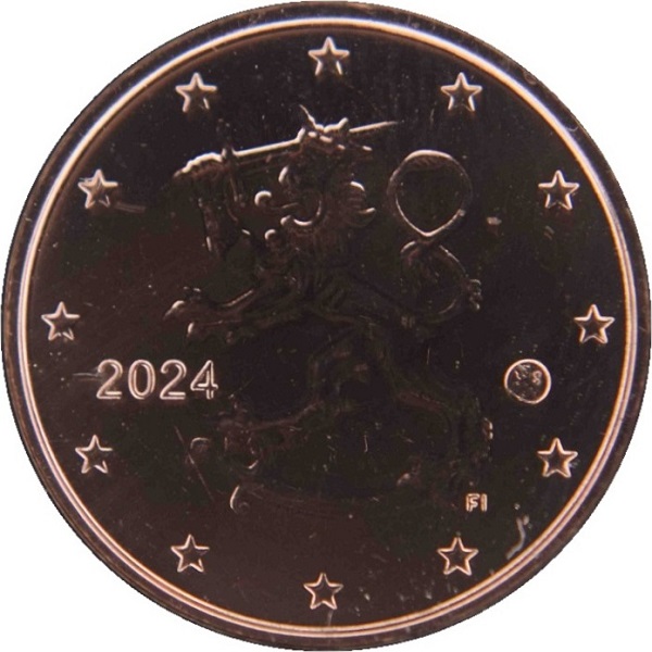 Финляндия 1 Евро цент