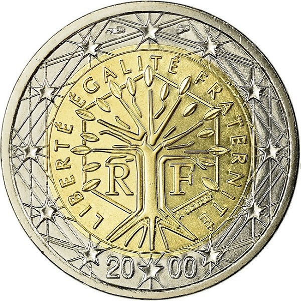 Франция 2 Евро