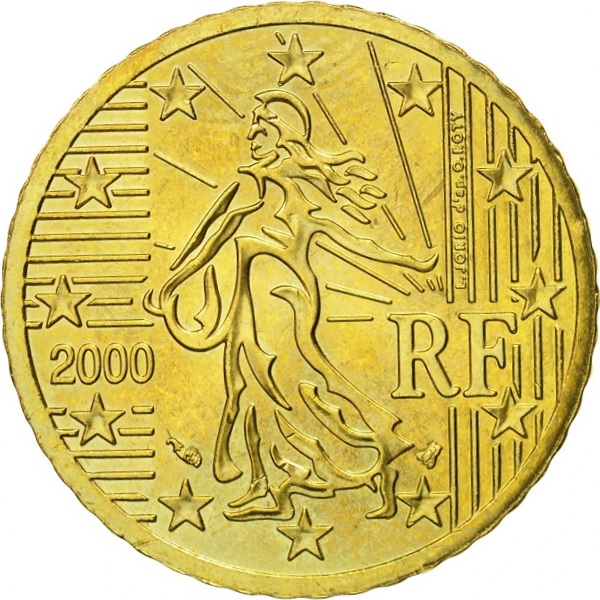 Франция 50 Евро цент