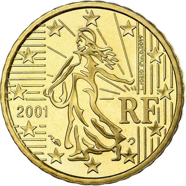 Франция 10 Евро цент