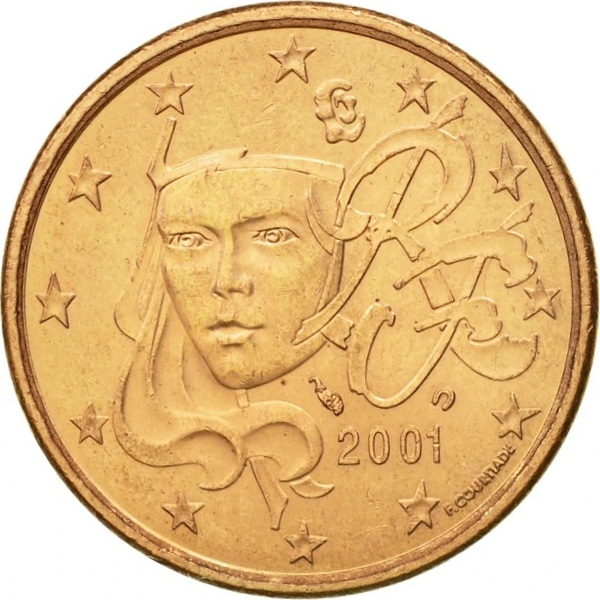 Франция 5 Евро цент