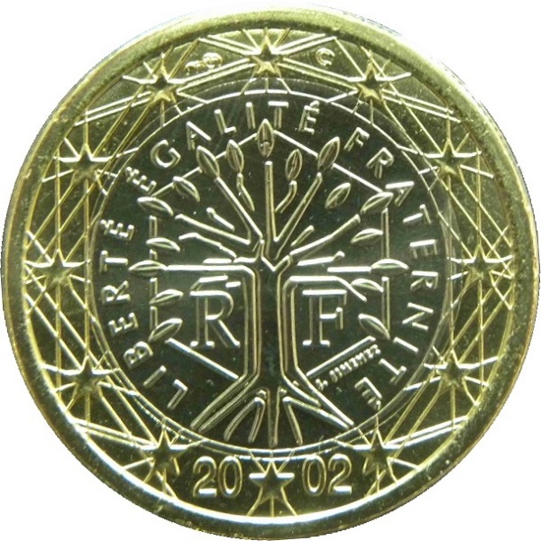 Франция 1 Евро