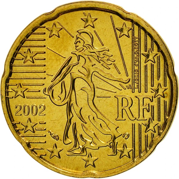 Франция 20 Евро цент