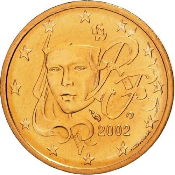 Франция 2 Евро цент