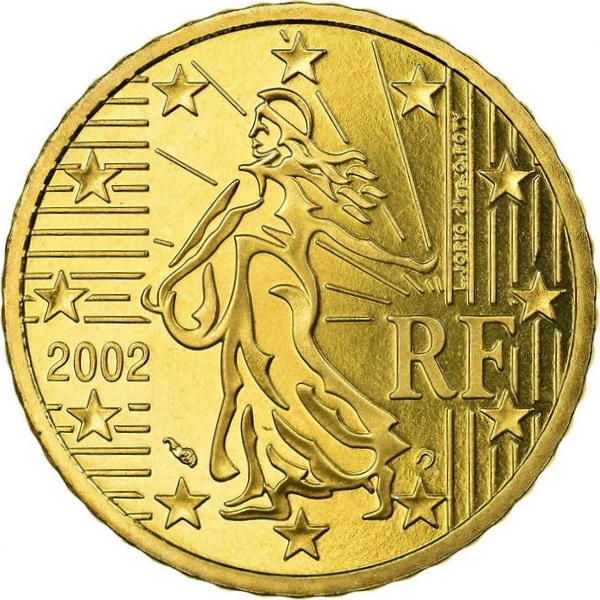 Франция 50 Евро цент