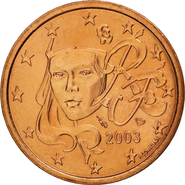 Франция 5 Евро цент