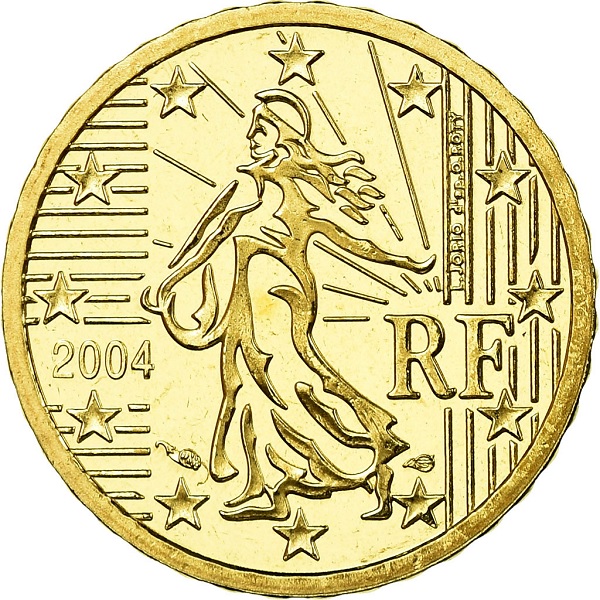 Франция 10 Евро цент