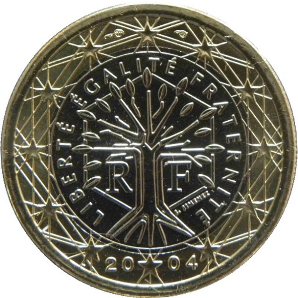 Франция 1 Евро