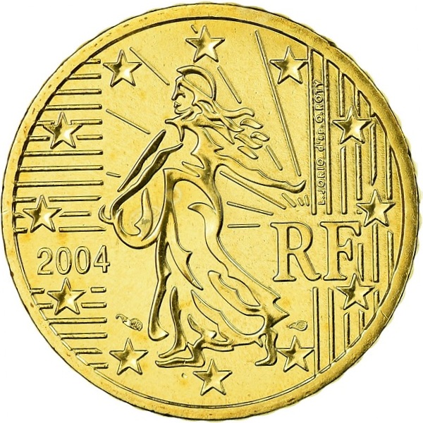 Франция 50 Евро цент